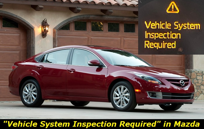 vehicle system inspection required